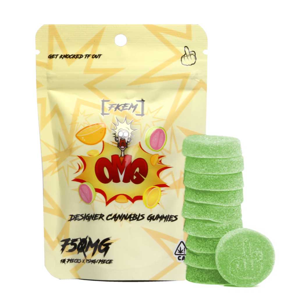 750mg THC Gummy Edible OMG by FKEM Get Well Shroom