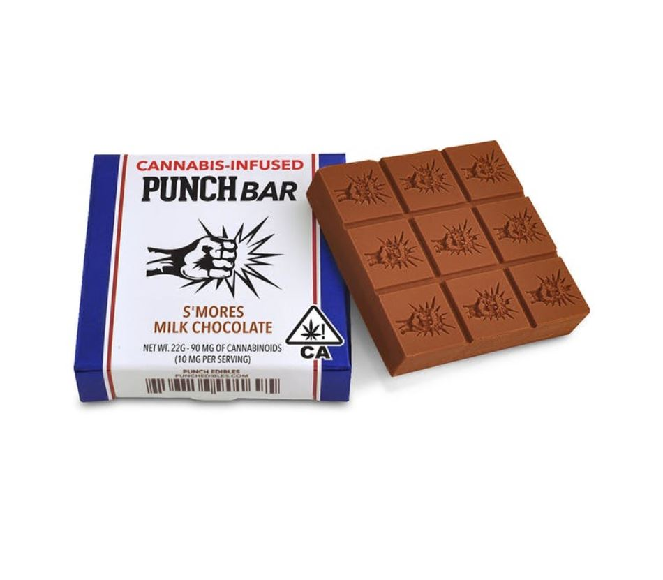 225mg Thc Punch Bar S Mores Milk Chocolate Hybrid Get Well Shroom
