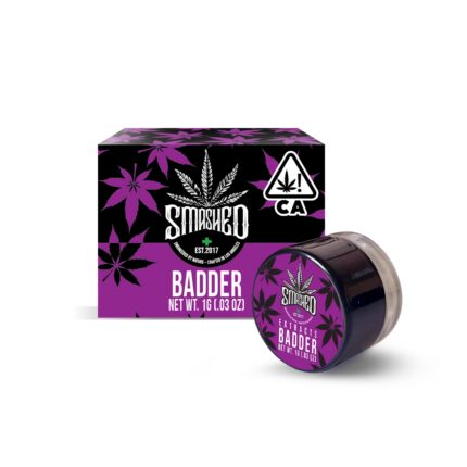 1g THC Badder Concentrate - Purple Octane by Smashed (Indica) 86.19% THC