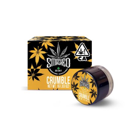 1g THC Crumble - Gorilla Glue by Smashed (Hybrid) 86.19% THC
