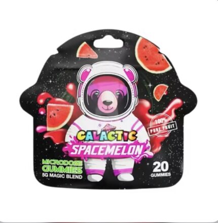 5G Magic Mushroom Gummies - Spacemelon by Galactic
