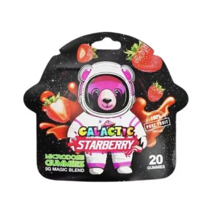 5G Magic Mushroom Gummies - Starberry by Galactic