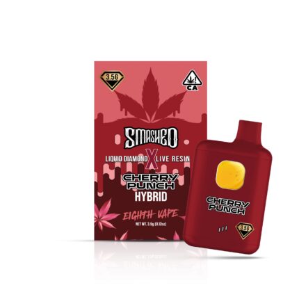 3.5g Disposable- Apple Fritter- Liquid Diamond x Live Resin by Smashed (Hybrid)